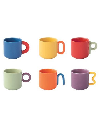 EASY LIFE SET 6 TAZZE CAFFE 10 CL - CREATIVE