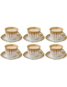 EASY LIFE SET 6 TAZZE CAFFÈ 100 ML CON PIATTINO - OCEANIA 2