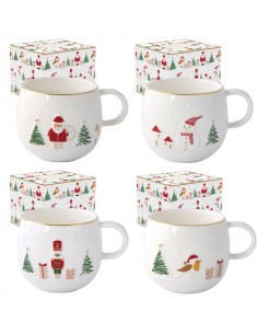 EASY LIFE TAZZA COLAZIONE 400 ML IN PORCELLANA - GIOSTRA