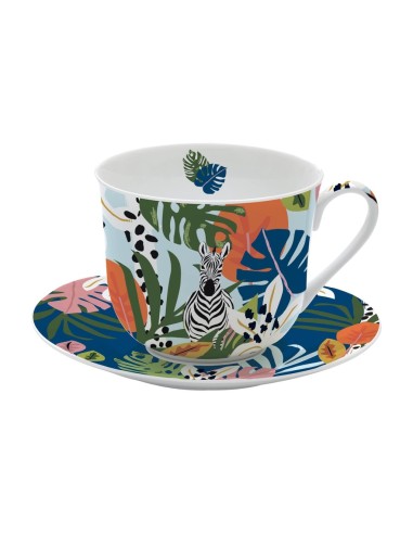 EASY LIFE TAZZA COLAZIONE CON PIATTINO 40 CL -...