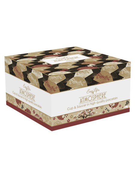 EASY LIFE TAZZA COLAZIONE CON PIATTINO 40 CL - KIMONO