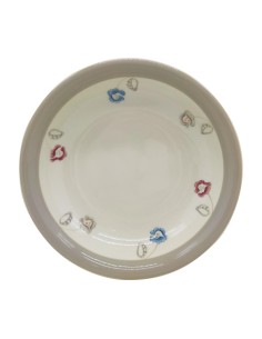 WALD PIATTO FONDO Ø22 CM IN GRES - SERENAMENTE