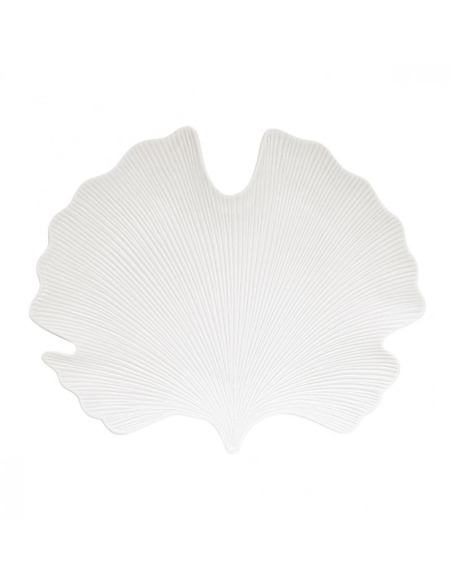 EASY LIFE VASSOIO FOGLIA GINKO 35X29 CM - MADAGASCAR