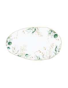 EASY PIATTO PORTATA OVALE 36X21 CM - BOTANIQUE