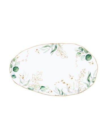 EASY PIATTO PORTATA OVALE 36X21 CM - BOTANIQUE