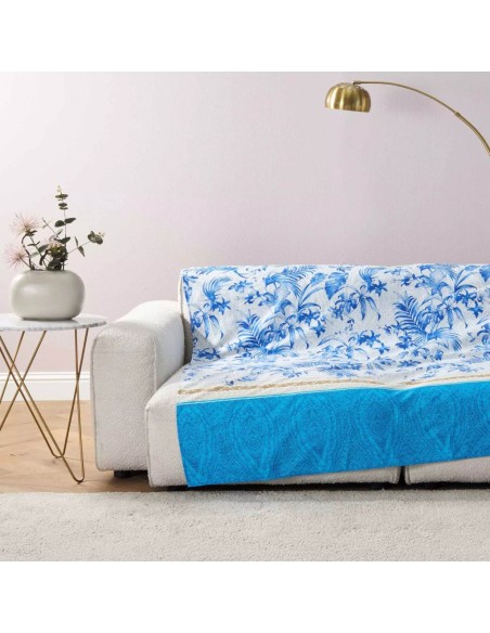 BASSETTI GRANDFOULARD TELO ARREDO 100% COTONE - IBICUS TATTOO