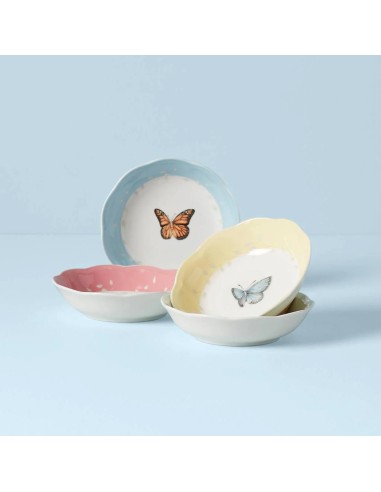 LENOX SET 4 COPPETTE PER FRUTTA - BUTTERFLY MEADOW
