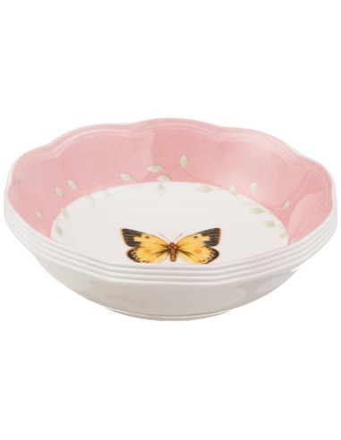 LENOX SET 4 COPPETTE PER FRUTTA - BUTTERFLY MEADOW