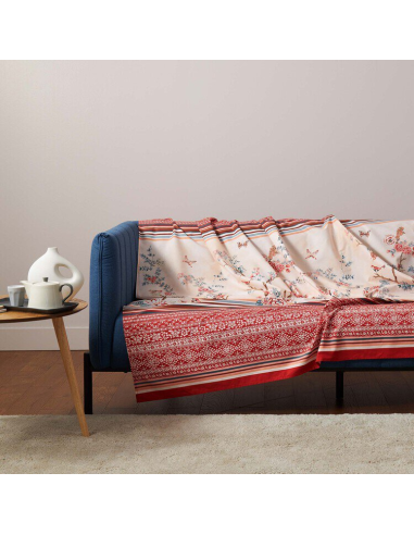 BASSETTI GRANDFOULARD TELO ARREDO 100% COTONE -...