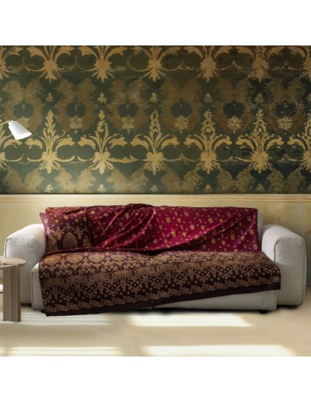 BASSETTI GRANDFOULARD TELO ARREDO 100% COTONE - GOLD DECOR