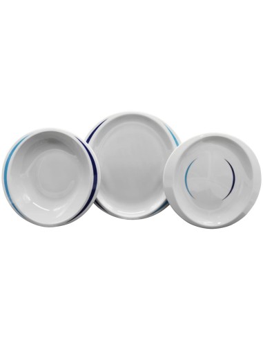 TENDENZE SERVIZIO PIATTI 23 PEZZI - VIRGO 