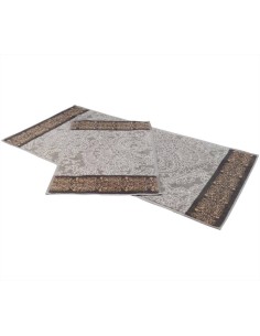 BASSETTI SET 2 ASCIUGAMANI VISO E OSPITE IN SPUGNA 100%...