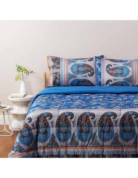 BASSETTI TRAPUNTA MATRIMONIALE 260 X 260 CM IN 100% COTONE - GENOVA