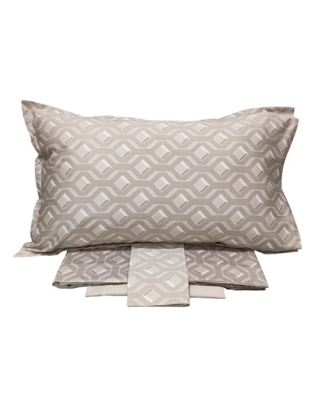 TRUSSARDI COMPLETO LENZUOLA-COPRILETTO 2 PIAZZE IN RASO - STRUCTURE