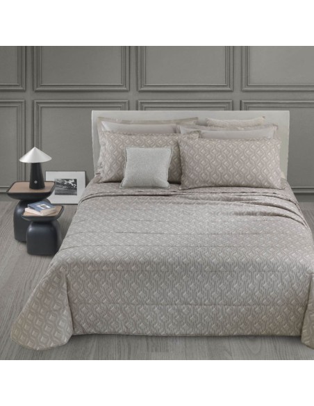 TRUSSARDI COMPLETO LENZUOLA-COPRILETTO 2 PIAZZE IN RASO - STRUCTURE