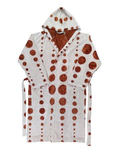 CARRARA ACCAPPATOIO CON CAPPUCCIO IN SPUGNA 100% COTONE -...