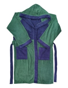 CARRARA ACCAPPATOIO CON CAPPUCCIO IN SPUGNA 100% COTONE -... 2