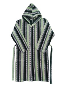 CARRARA ACCAPPATOIO CON CAPPUCCIO IN SPUGNA 100% COTONE -...