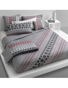 CARRARA COMPLETO COPRIPIUMINO MATRIMONIALE IN PERCALLE...