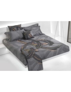 CARRARA PARURE COPRIPIUMINO MATRIMONIALE IN PERCALLE 100%...