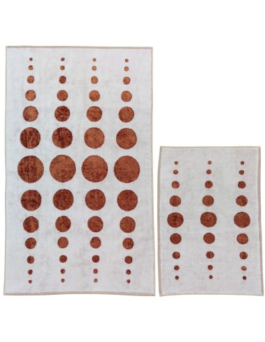 CARRARA SET 2 ASCIUGAMANI IN SPUGNA DI COTONE -...