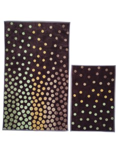 CARRARA SET 2 ASCIUGAMANI IN SPUGNA DI COTONE - IOS