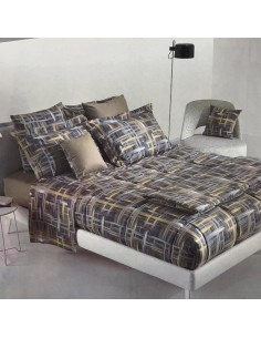 CARRARA TRAPUNTA MATRIMONIALE CON 2 CUSCINI ARREDO - DEMETRA