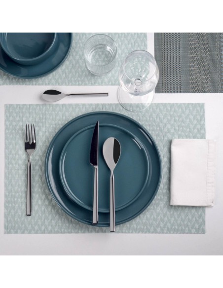 BUGATTI SERVIZIO POSATE 24 PEZZI IN ACCIAIO INOX - PURO