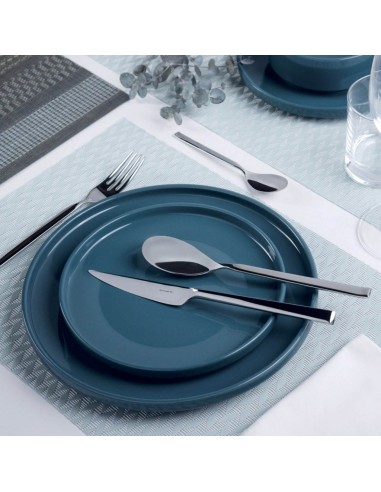 BUGATTI SERVIZIO POSATE 24 PEZZI IN ACCIAIO...