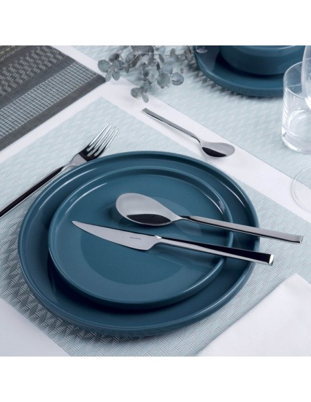 BUGATTI SERVIZIO POSATE 24 PEZZI IN ACCIAIO INOX - PURO