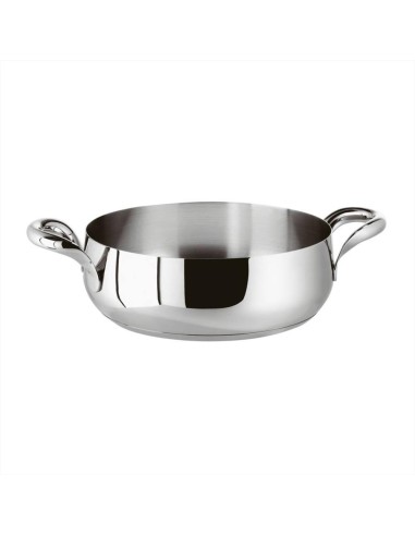 SAMBONET CASSERUOLA BASSA 2 MANIGLIE IN ACCIAIO...