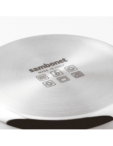 SAMBONET CASSERUOLA BASSA 2 MANIGLIE CON...