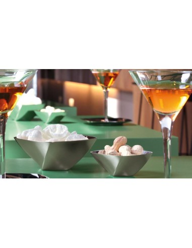 SAMBONET COPPETTA 12 X 12 CM IN ACCIAIO INOX -...