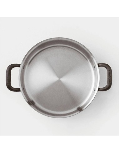 SAMBONET PENTOLA ALTA 2 MANIGLIE CON COPERCHIO...