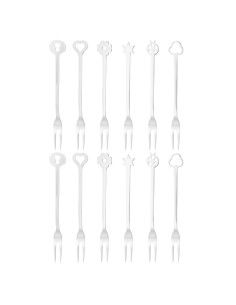 SAMBONET SET 12 FORCHETTINE APERITIVO IN ACCIAIO INOX -...