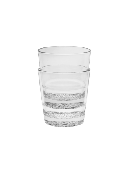 VIDIVI SET 6 BICCHIERI ACQUA IN VETRO 40 CL - MOSAICO