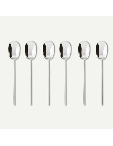 SAMBONET SET 6 CUCCHIAINI MOKA IN ACCIAIO INOX...