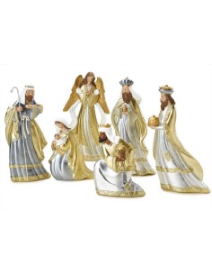 FADE NATIVITA' SACRA FAMIGLIA 6 PEZZI H25 CM - NATIVITY