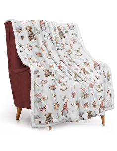 DAUNEX PLAID MORBIDOTTO 130 X 160 CM - ENCHANTE'