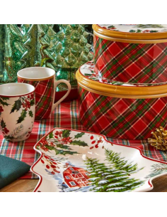 FADE SCATOLA NATALIZIA CON COPERCHIO 21 X H10 CM IN... 2