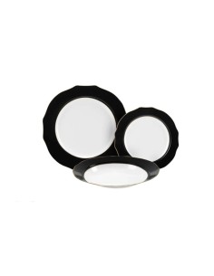 FADE SERVIZIO DI PIATTI 18 PEZZI IN PORCELLANA - VIVIENNE