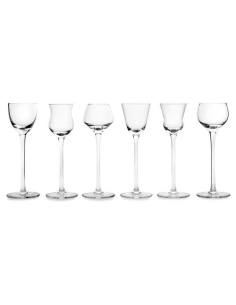 FADE SET 6 CALICI GRAPPA 6 CL IN VETRO - MARTHA 2.0