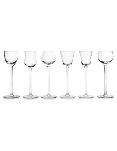 FADE SET 6 CALICI GRAPPA 6 CL IN VETRO - MARTHA...
