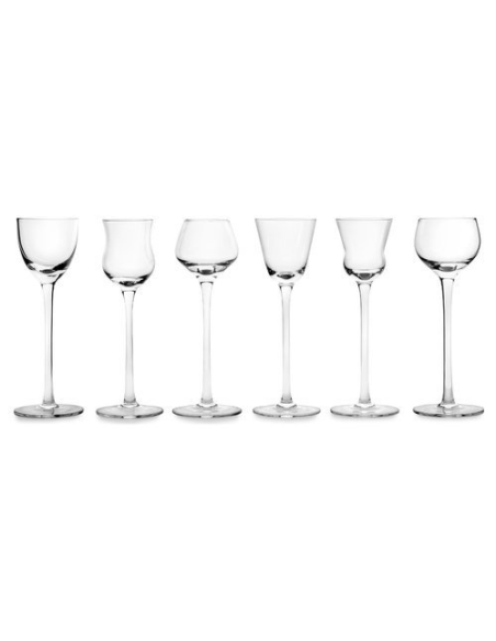 FADE SET 6 CALICI GRAPPA 6 CL IN VETRO - MARTHA 2.0