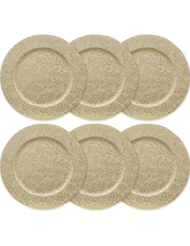 FADE SET 6 SOTTOPIATTI NATALIZI Ø 33 CM - DANA