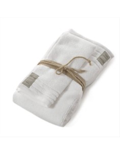 FAZZINI SET 2 ASCIUGAMANI IN SPUGNA - COCCOLA