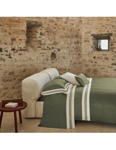 FAZZINI COMPLETO LENZUOLA 2 PIAZZE IN RASO - SENTIERI