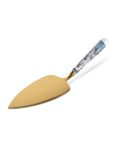 EGAN PALA TORTA NATALIZIA 25X7 CM MANICO IN...