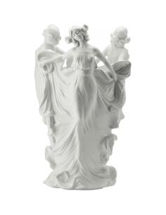 RICHARD GINORI VASO FIORIERA H.39 CM IN PORCELLANA - TRE...