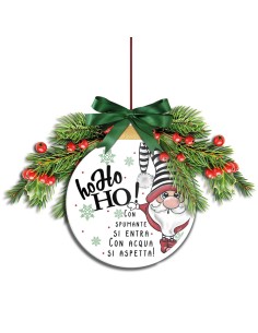 EGAN PENDAGLIO FUORIPORTA NATALIZIO Ø 20 CM IN CERAMICA -... 2